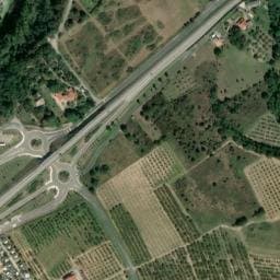 Vue satellite de Les Oliviers à Montesquieu-des-Albères