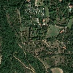 Vue satellite de Las Planes à Laroque-des-Albères