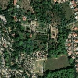 Vue satellite de Camping Les Albères à Laroque-des-Albères
