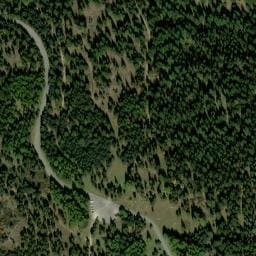 Vue satellite de Refuge des Fornels à Bolquère