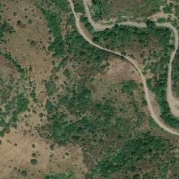 Vue satellite de Fontaine de Volparone à Pietralba