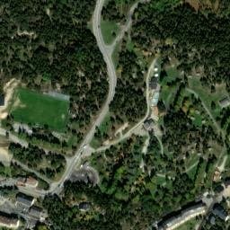 Vue satellite de Huttopia Font-Romeu à Font-Romeu-Odeillo-Via