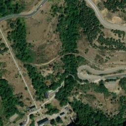 Vue satellite de Aire de la Cassagne à La Cabanasse