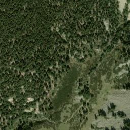 Vue satellite de Jasse de Cady à Casteil