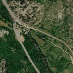 Vue satellite de Aire de repos à Enveitg à Enveitg