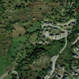 Vue satellite de Camping Las Clotes à Égat