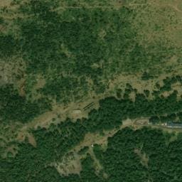 Vue satellite de Aire de bivouac du Refuge de Batère à La Bastide