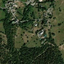 Vue satellite de Camping à La Cabanasse à La Cabanasse