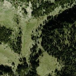 Vue satellite de Cabana dels Esparvers à Porta
