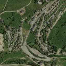 Vue satellite de Aire de camping-car à La Cabanasse à La Cabanasse