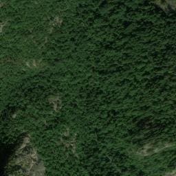 Vue satellite de Abri (sous roche) du Roc de la Balmère à Thuès-Entre-Valls