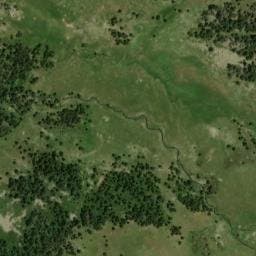 Vue satellite de Refuge de Perafita à Porta