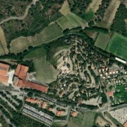 Vue satellite de Camping Municipal - La Pinède à Argelès-sur-Mer
