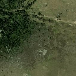 Vue satellite de Source de Pla Guillem à Casteil