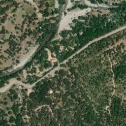 Vue satellite de A Tizarella à Piedigriggio