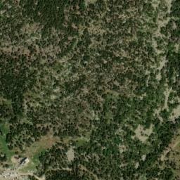 Vue satellite de Refuge de Malniu à Porta