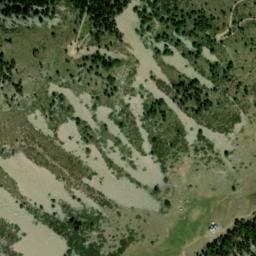 Vue satellite de Refuge du Ras de la Carança à Fontpédrouse