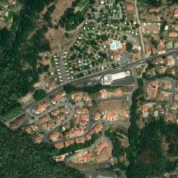 Vue satellite de Camping du Vallespir à Reynès