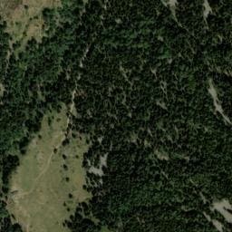 Vue satellite de Cabane de l'Orry à Fontpédrouse