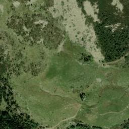 Vue satellite de Cabane des Estables à Casteil