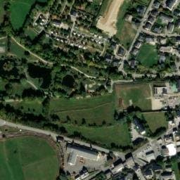 Vue satellite de Camping Domaine Le Cerdan à Sainte-Léocadie