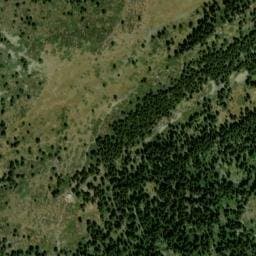 Vue satellite de Cabane de l'Alemany à Mantet