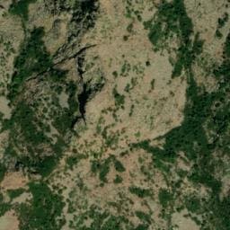 Vue satellite de Source de Leccia Rossa à Asco