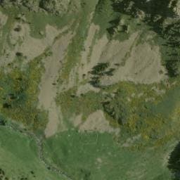 Vue satellite de Orri de Baix à Eyne