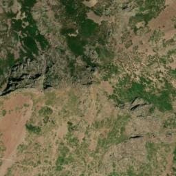 Vue satellite de Source de Capu Ladroncellu à Asco