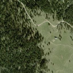 Vue satellite de Refuge de Pradell à Porta