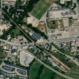 Vue satellite de Camping Le Segre à Ur