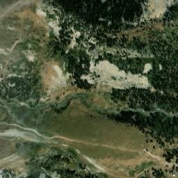 Vue satellite de Refuge Ulldeter à Mantet