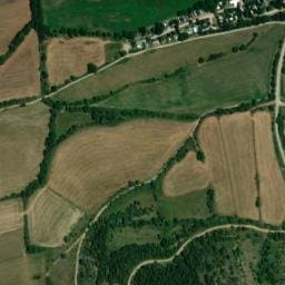 Vue satellite de Las Asperas à Sainte-Léocadie