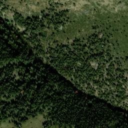 Vue satellite de Cabane de Matte à Err