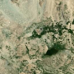 Vue satellite de Source de Ghiarghe Rosse à Lozzi