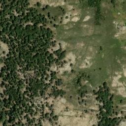 Vue satellite de Bergeries de Teghia à Castiglione
