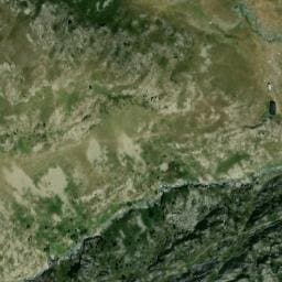 Vue satellite de Refuge Coma de la Vaca (Manelic) à Fontpédrouse