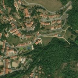 Vue satellite de Aire de camping-car à Saint-Laurent-de-Cerdans à Saint-Laurent-de-Cerdans