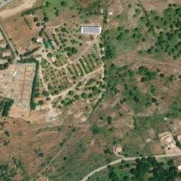 Vue satellite de Acqua viva à Corte