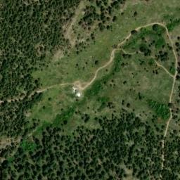Vue satellite de Source de Conia à Calacuccia