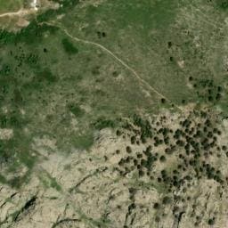 Vue satellite de Source Surgente de Padule à Soveria