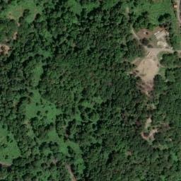 Vue satellite de Gite étape d'Alesani à Piazzali