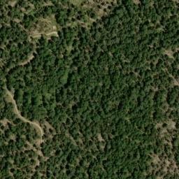 Vue satellite de Fontaine de la Colletta di Melo à Calacuccia