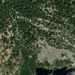 Vue satellite de Résurgence d'E Mazze à Évisa
