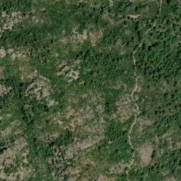 Vue satellite de Abri d'Antia à Corte