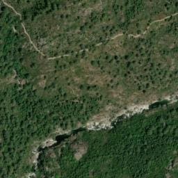 Vue satellite de Cabane d'Antia à Corte