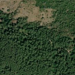 Vue satellite de Source de San Leonardo II à Évisa