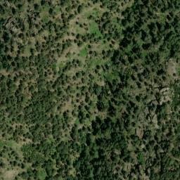 Vue satellite de Fontaine de Castagnolu à Corte