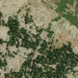 Vue satellite de Bergerie de Piazze à Évisa