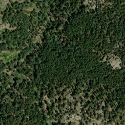 Vue satellite de Baraque de Castagnolu à Corte